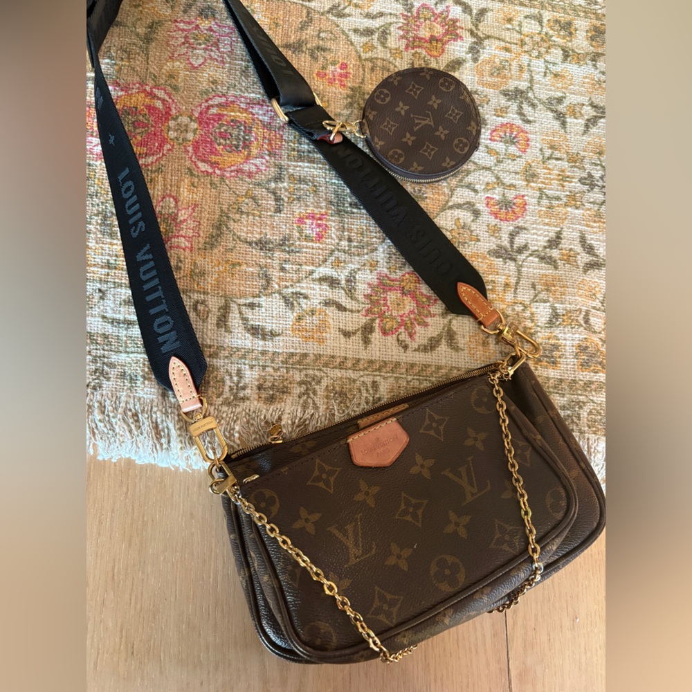 Louis Vuitton Monogram Canvas Multi Pochette Purse and Strap - Picture 8 of 8